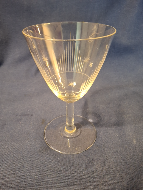 Vinglas smukke tynde glas